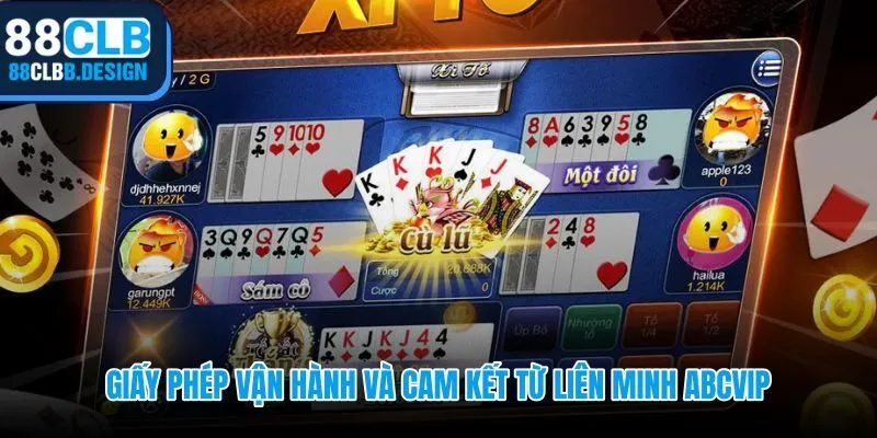 Game bài 88CLB được cấp phép PAGCOR và CEZA
